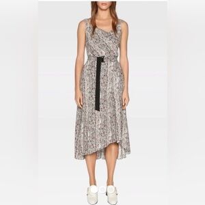 Cue | Python Cowl Neck Dress